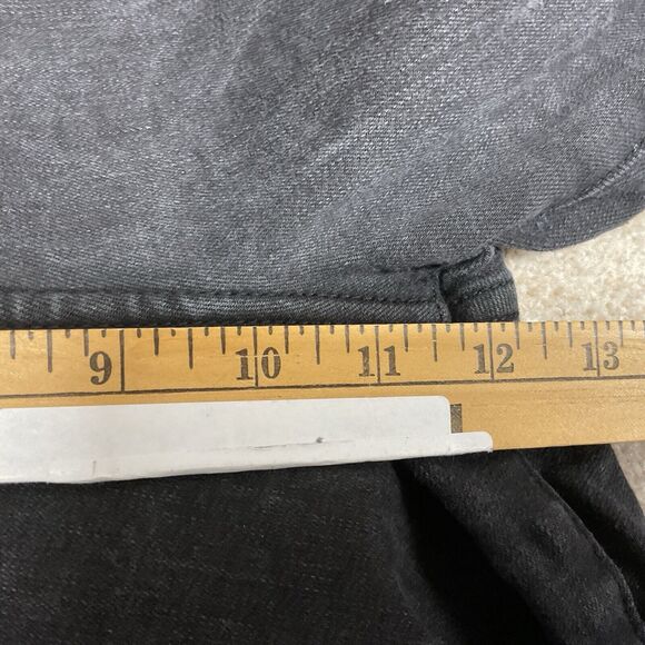 Abercrombie‎ & Fitch High Rise Super Skinny Curve Love Dark Gray Jeans 31/12R - Picture 7 of 8